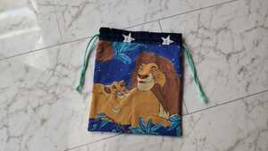  Lion King * сумка * спортивная форма пакет * Homme tsu inserting * Vintage простыня ручная работа 
