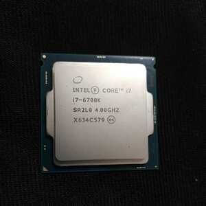 【全国送料一律210】 Intel Core i7-6700k 4.00GHz LG1151