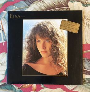 ELSA LP 1988 FRANCE PRESSING.. フレンチポップ FRENCH POP エルザ