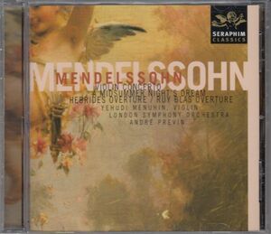 [CD/Seraphim]メンデルスゾーン:ヴァイオリン協奏曲ホ短調Op.64他/Y.メニューイン(vn)&E.クルツ&フィルハーモニア管弦楽団