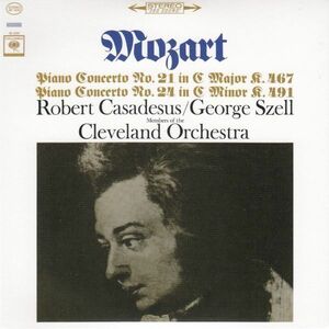 [CD/Columbia]モーツァルト:ピアノ協奏曲第21&24番/R.カサドシュ(p)&G.セル&クリーヴランド管弦楽団 1961.11