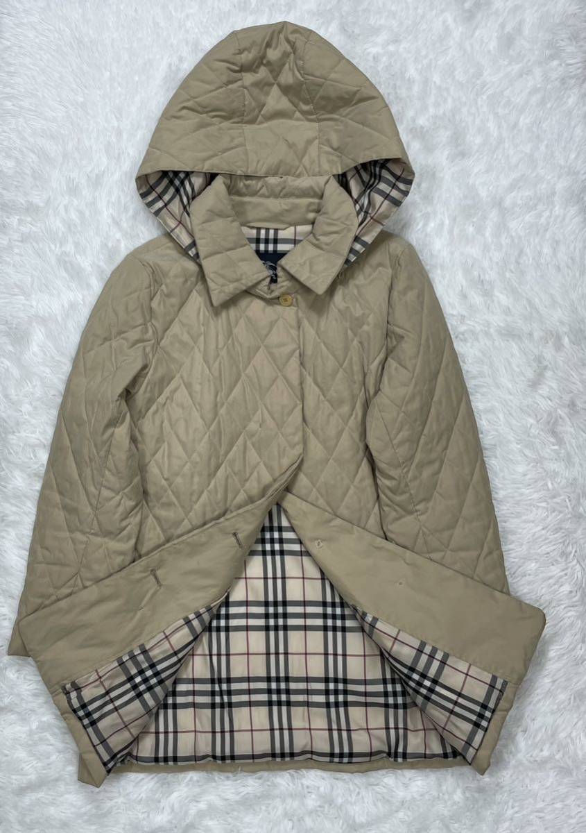 BURBERRY BRIT】未使用*グレーチェックコート-