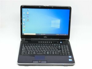 中古/15.6型/ノートPC/Windows10/新品SSD256GB/4GB/i5　M430/FMV　FUJITSU　NF/G70　office2021搭載　HDMI/USB3.0/ブルーレイ/テンキ-