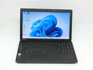 最新Win11Pro/カメラ内蔵/中古/15.6型/ノートPC/爆速SSD128/8GB/Cel　1037U/TOSHIBA　T353/31JBB　MS office2021搭載　新品無線マウス