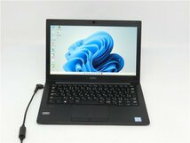 カメラ内蔵/中古/12.5型/薄型ノートPC/Win11Pro/SSD256GB/16GB/7世代i7　7600U/DELL　Latitude　7280　HDMI/USB3.0　MSOffice2021搭載_画像1