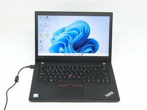 WEBカメラ/最新Win11Pro/中古/14.3型/ノートPC/新品SSD256GB/8GB/7世代i7/Lenovo　T470 MS office搭載 　動作良品　HDMI