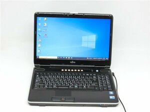 カメラ内蔵/15.6型/ノートPC/Win10/SSD128GB/8GB/i5-M450/FMV　AH700/5A 新品無線マウス　MS office2021ProPlus搭載