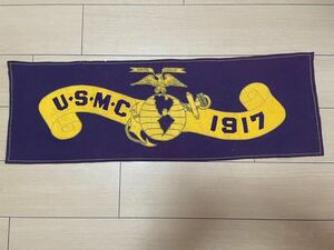 スペシャル☆1917s☆米軍実物☆USMC☆フェルト地バナー☆ペナント☆激レア☆マリンコープ☆海兵隊☆ミリタリー雑貨☆歴史的一品☆アメカジ