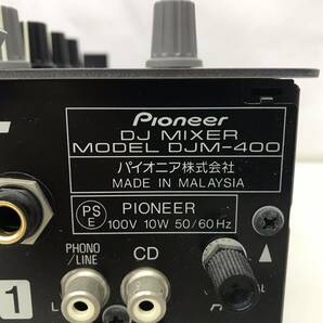 Pioneer パイオニア DJミキサー DJM-400 2006年製【29922】の画像7
