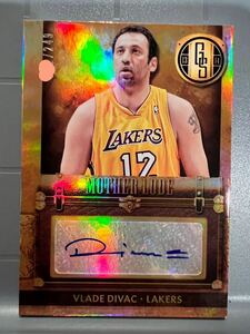 初期最高級版/249 Auto 13 Panini GS Vlade Divac ブラデ・ディバッツ 直筆 サイン バスケ NBA Lakers レイカーズ ユニフォーム All-star