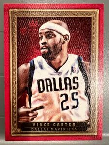 超絶レア25枚限定 赤 Portrait 13 Panini Court Kings Vince Carter ヴィンス・カーター NBA インサート Mavs ユニフォーム バスケ Allstar