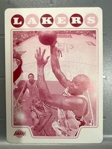 1/1 Printing Plate 高騰中 08 Topps Andrew Bynum アンドリュー・バイナム バスケ Panini Lakers レイカーズ 優勝連覇 All-Star 世界1枚