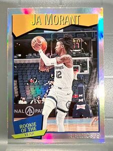 激レア 20 Panini Rookie of the Year Ja Morant ジャ・モラント NBA Grizzlies ユニフォーム グリズリーズ バスケ ROY