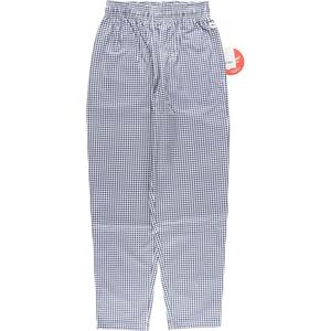 Cookman CHEF PANTS Gingham 29 NAVY コックパンツ L /jam1097