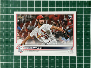 ★TOPPS MLB 2022 UPDATE #US306 JAKE WALSH［ST. LOUIS CARDINALS］ベースカード「BASE」ルーキー「RC」★