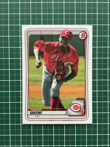 ★TOPPS MLB 2020 BOWMAN #BP-47 HUNTER GREENE［CINCINNATI REDS］ベースカード PROSPECTS プロスペクト 20★