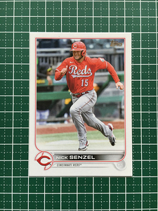 ★TOPPS MLB 2022 UPDATE #US124 NICK SENZEL［CINCINNATI REDS］ベースカード「BASE」★