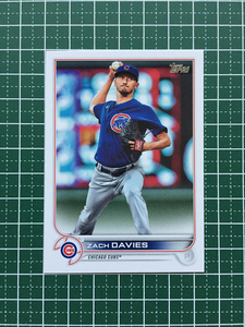 ★TOPPS MLB 2022 SERIES 2 #459 ZACH DAVIES［CHICAGO CUBS］ベースカード「BASE」★