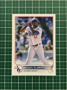 ★TOPPS MLB 2022 UPDATE #US196 HANSER ALBERTO［LOS ANGELES DODGERS］ベースカード「BASE」★