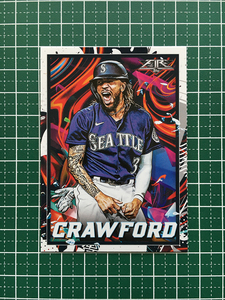 ★TOPPS MLB 2022 FIRE #113 J.P. CRAWFORD［SEATTLE MARINERS］ベースカード「BASE」★