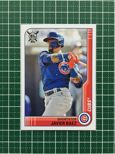 ★TOPPS MLB 2021 BIG LEAGUE #71 JAVIER BAEZ［CHICAGO CUBS］ベースカード「VETERANS & ROOKIES」★