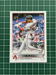 ★TOPPS MLB 2022 UPDATE #US279 SERGIO ALCANTARA［ARIZONA DIAMONDBACKS］ベースカード「BASE」★