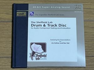 *[XRCD]The Sheffield lab Drum & Track Disc / drum & truck disk *