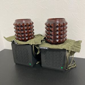 バリスティクス スタッズカップ 拭き漆仕上げ2個セット ballistics