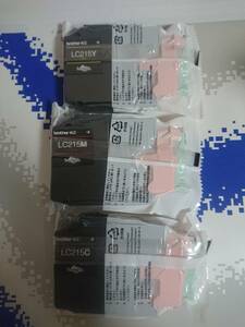 BROTHER Brother original ink LC215Y yellow LC215M magenta LC215C Cyan 