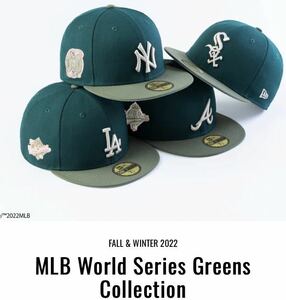 NEWERA Yankees 59FIFTY MLB World Series Greens Collectionニューエラ ヤンキースNEW ERA７5/8 60.6
