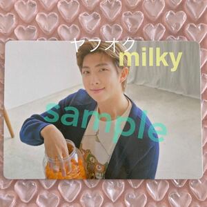 BTS Yet to Come Busan【RM ナムジュン 】★ミニフォト カード/MINI PHOTO★釜山 コンサート　トレカ 公式 Weverse Shop ジョングク