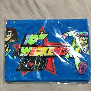 2018 Hong Kong Disney marathon Disney Ran face towel abroad hand towel Monstar z ink Toy Story ink retibru