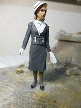 1／３５WW２時のヨーロッパの民間人女性完成品３_画像8