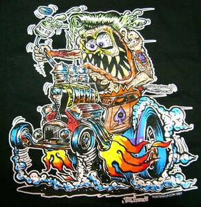 ★ヴォン フランコ Tシャツ Von Franco PomAd - L 新品! hot rod