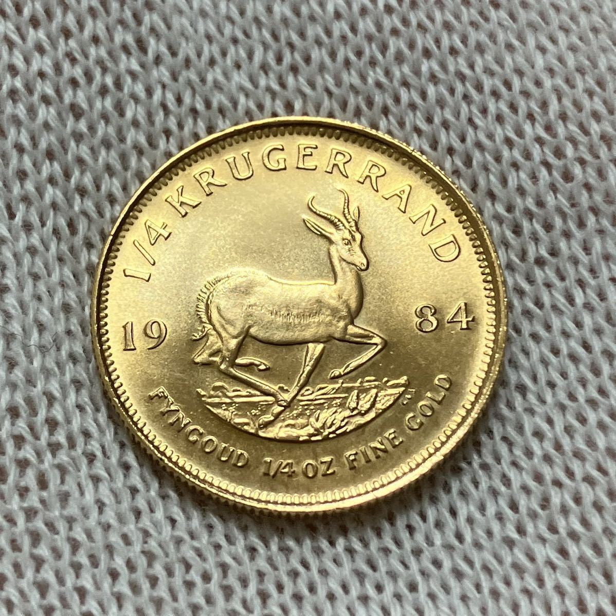 クルーガーランド金貨 1982 1/10 oz コイン-