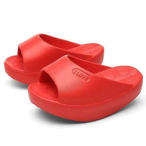 diet balance slippers exercise sandals beautiful legs red red M