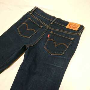Levi's 712 stretch slim jeans Denim ji- bread Levi's dark blue 25