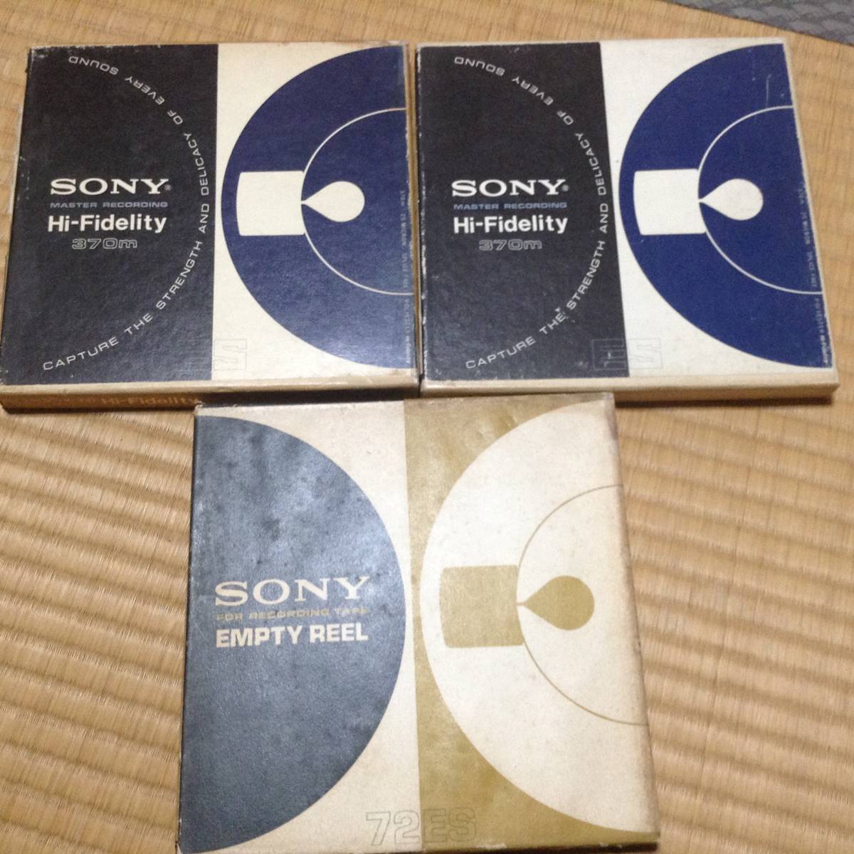 2023年最新】ヤフオク! -オープンリールテープ sony(記録媒体)の中古品