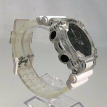 極美品 CASIO カシオ G-SHOCK クリア 腕時計 GA-900SKL-7AJ サウンドウェーブ ホワイト デジアナ QZ メンズ 福井県質屋の質セブン_画像4