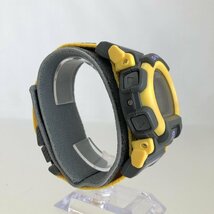 特別セール！海外限定カラー 極美品 CASIO カシオ G-SHOCK エアウォーカー クオーツ 腕時計 DW-003AW-9A イエロー ブラック 激レア_画像3