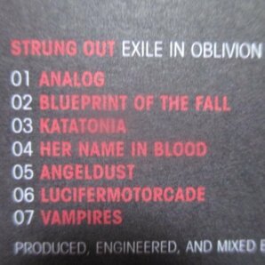 【Strung Out （ストラング・アウト）】◆Exile In Oblivion◆ＣＤ◆の画像2