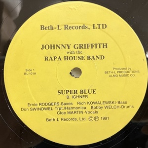 ★即決 Johnny Griffith / Super Blue jf23799 米オリジナル、12インチ。cw- Well You'd Needn't ジョニー・グリフィス