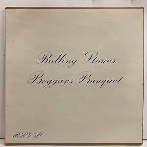 ★即決 Rolling Stones / Beggars Banquet r12540 英盤、ボックスStereo、マト4K1K枝5C UUH/5B HA 