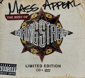 【MASS APPEAL: THE BEST OF GANG STARR】 DJ PREMIER/GURU/ギャングスター/限定盤CD＋DVD