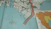 　古地図 　大東京全図　中央部方面　地図　資料　７８×54cm　　昭和7年印刷　発行　B2212_画像6