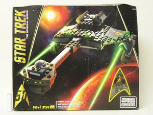 ■MEGABLOKS STAR TREK Klingon D7 Battlecruiser メガブロック スタートレック クリンゴンD7