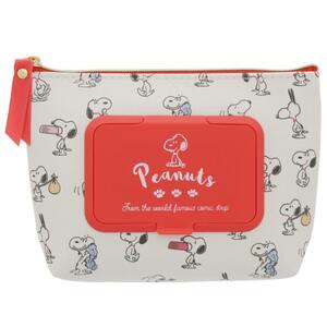 新品★ポーチ★SNOOPY　スヌーピー★チラシ★抗菌seepo2 シーポ2★除菌シート収納★PEANUTS