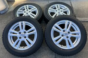 Weds JOKER 15インチ ホイール& 175/65R15 FALKEN スタッドレスタイヤ4本セット★ノ-ト、フィット、アクア、ヴィッツ等に★AB03