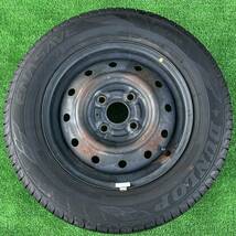 TOPY 13インチ スチールホイール& DUNLOP ENA SAVE 145/80R13 4本セット2021年★ ステラ ピクシスエポック等_画像6