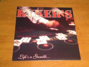 【即決】訳あり特価 新品 独オリジナル盤 RYKER'S / LIFE'S A GAMBLE...SO IS DEATH ライカーズ GERMAN BRUTAL HARDCORE
